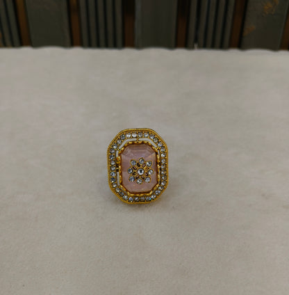 Kundan Adjustable Finger Rings