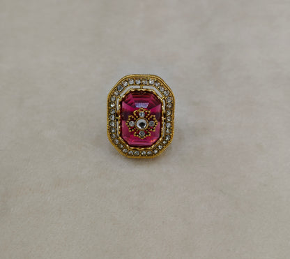 Kundan Adjustable Finger Rings