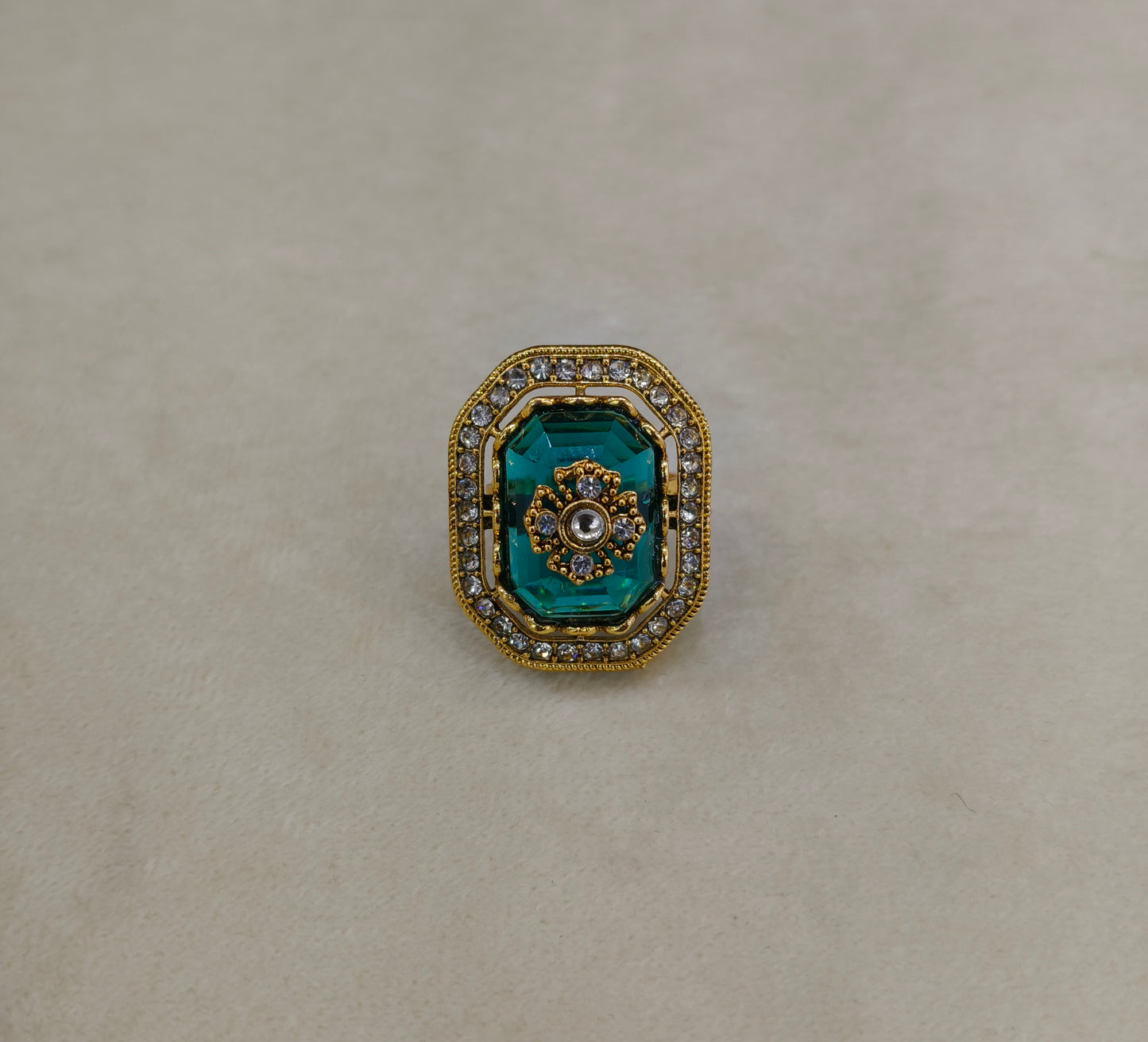 Kundan Adjustable Finger Rings