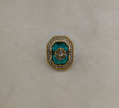 Kundan Adjustable Finger Rings