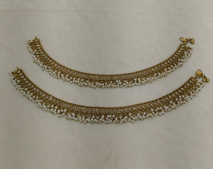 Antique Anklets Jhanjar Payal Alisa Jewellery