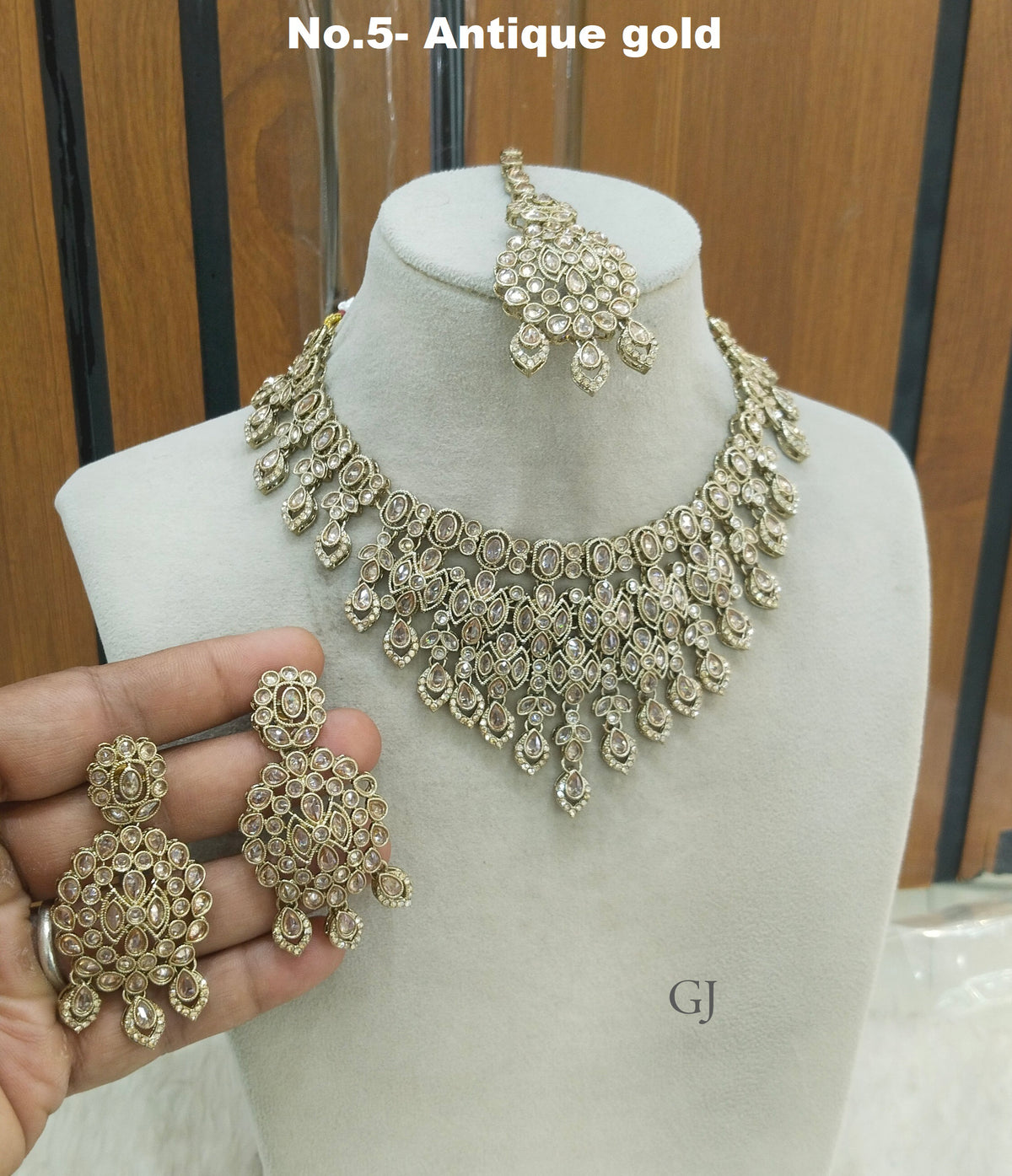 Antique Gold  Ehan Necklace sets