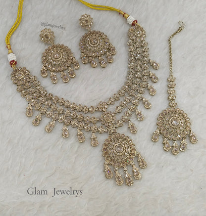 Antique Gold  Simi Necklace sets