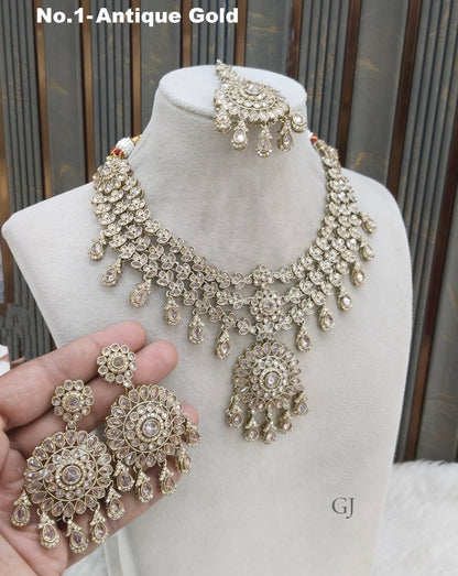 Antique Gold  Simi Necklace sets