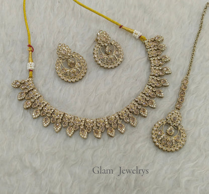 Antique Gold Necklace Chinu sets