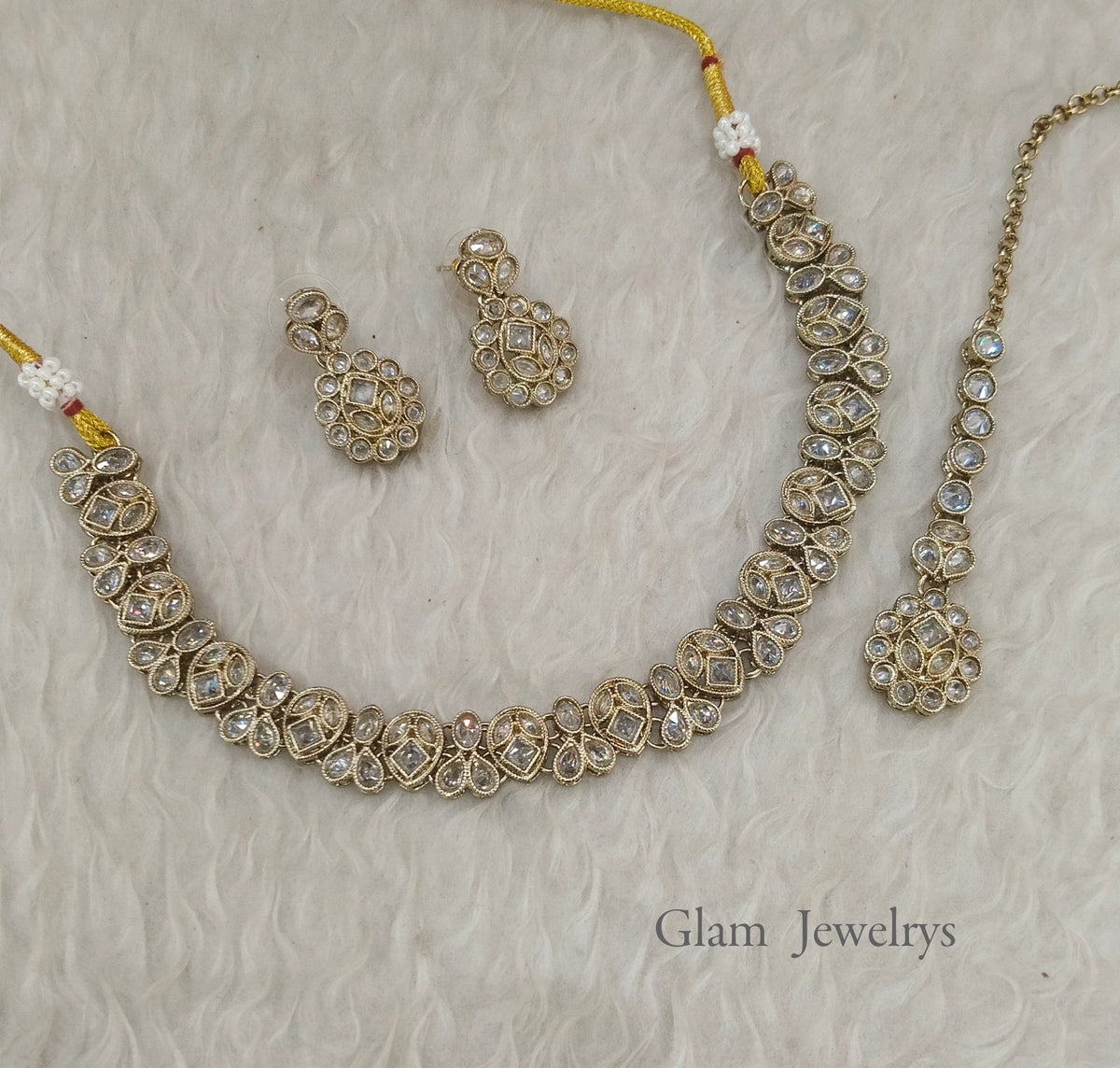 Antique Gold Necklace Chinu sets