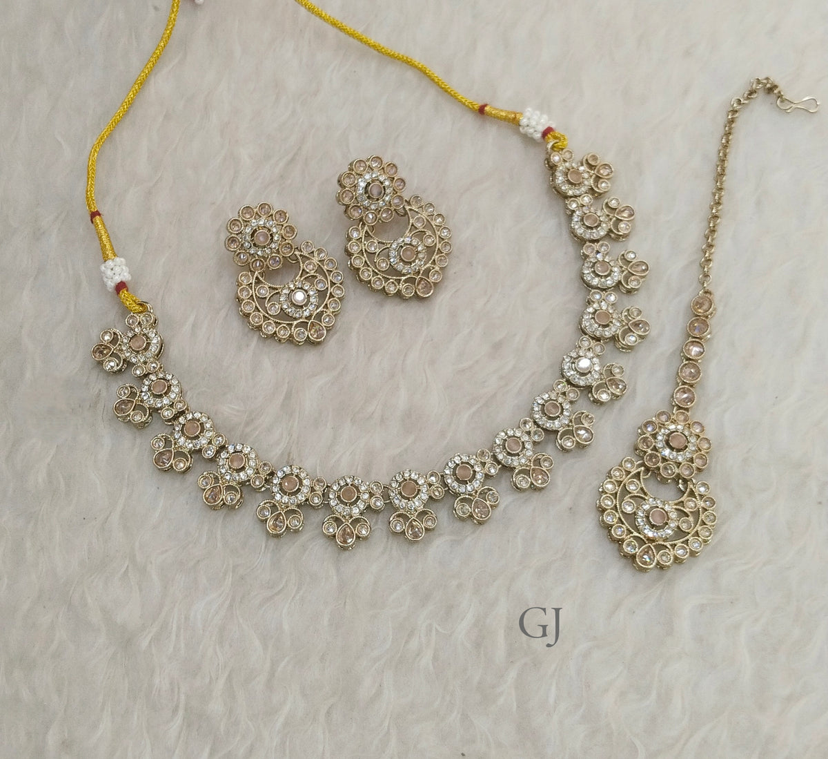 Antique Gold Necklace Chinu sets