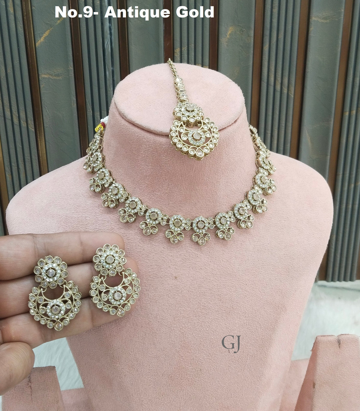 Antique Gold Necklace Chinu sets