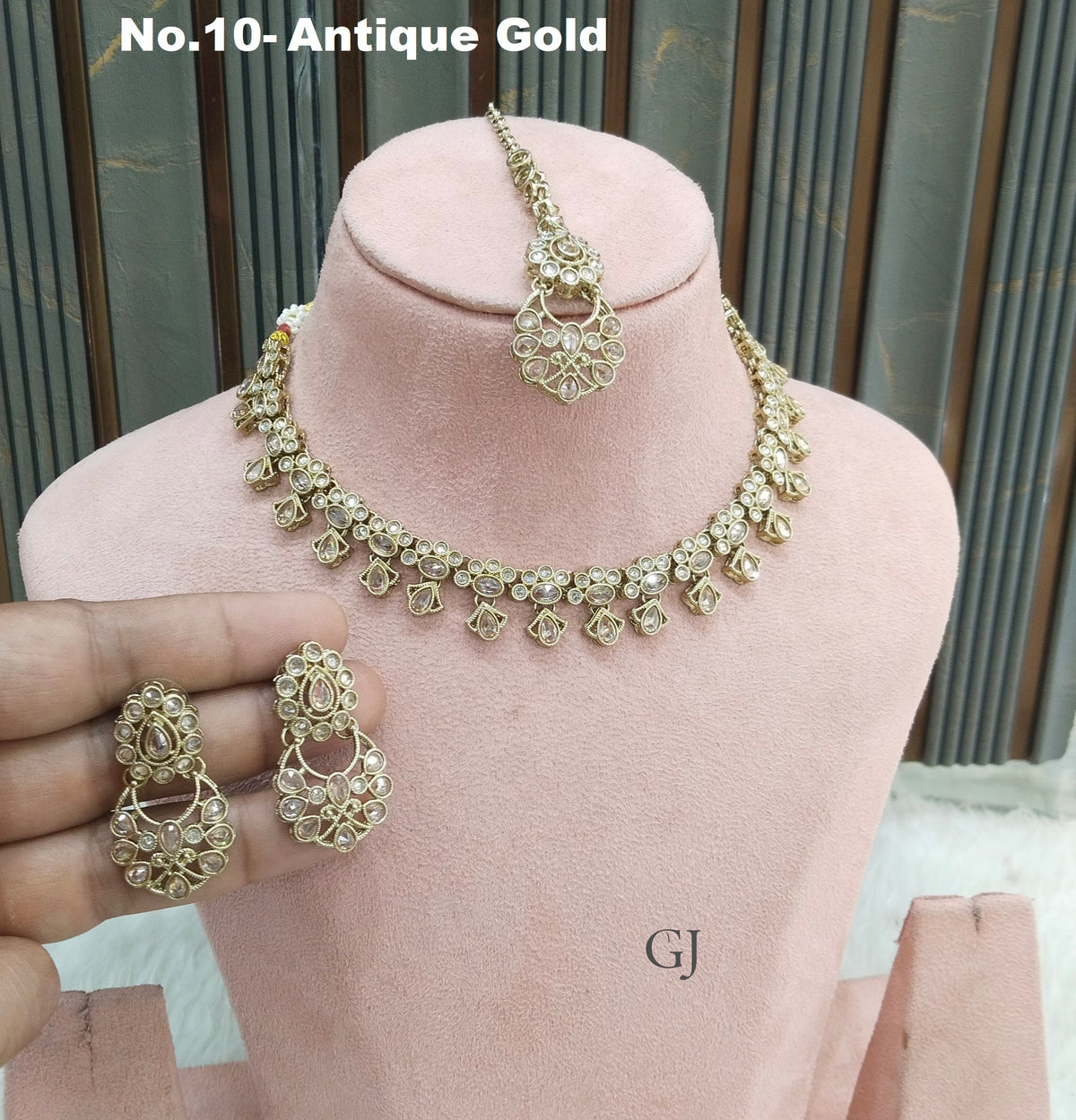 Antique Gold Necklace Chinu sets