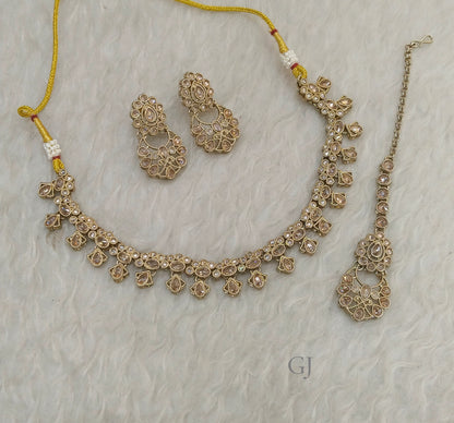 Antique Gold Necklace Chinu sets