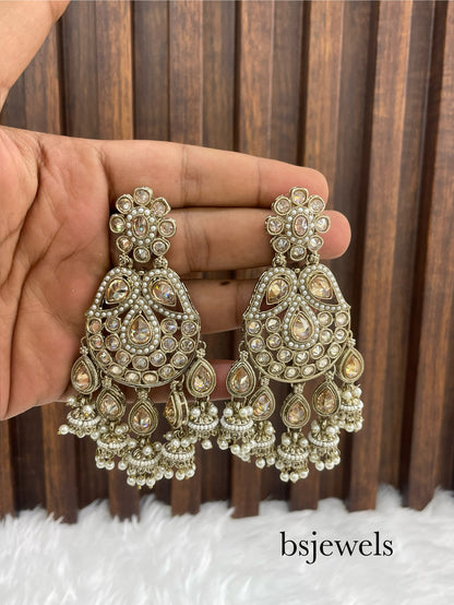 Antique Gold Bollywood SarpunchEarrings
