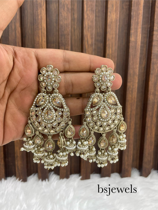 Antique Gold Bollywood SarpunchEarrings