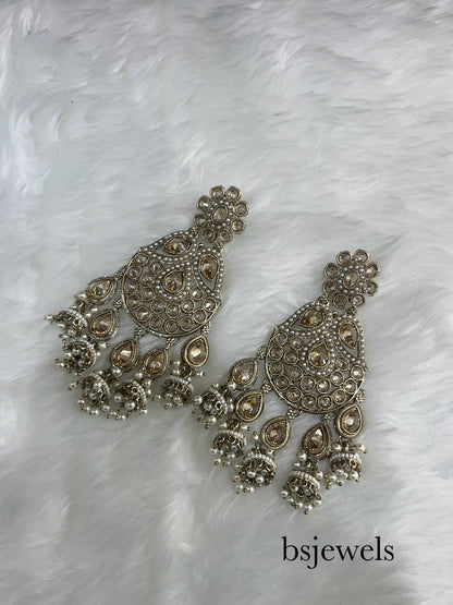 Antique Gold Bollywood SarpunchEarrings